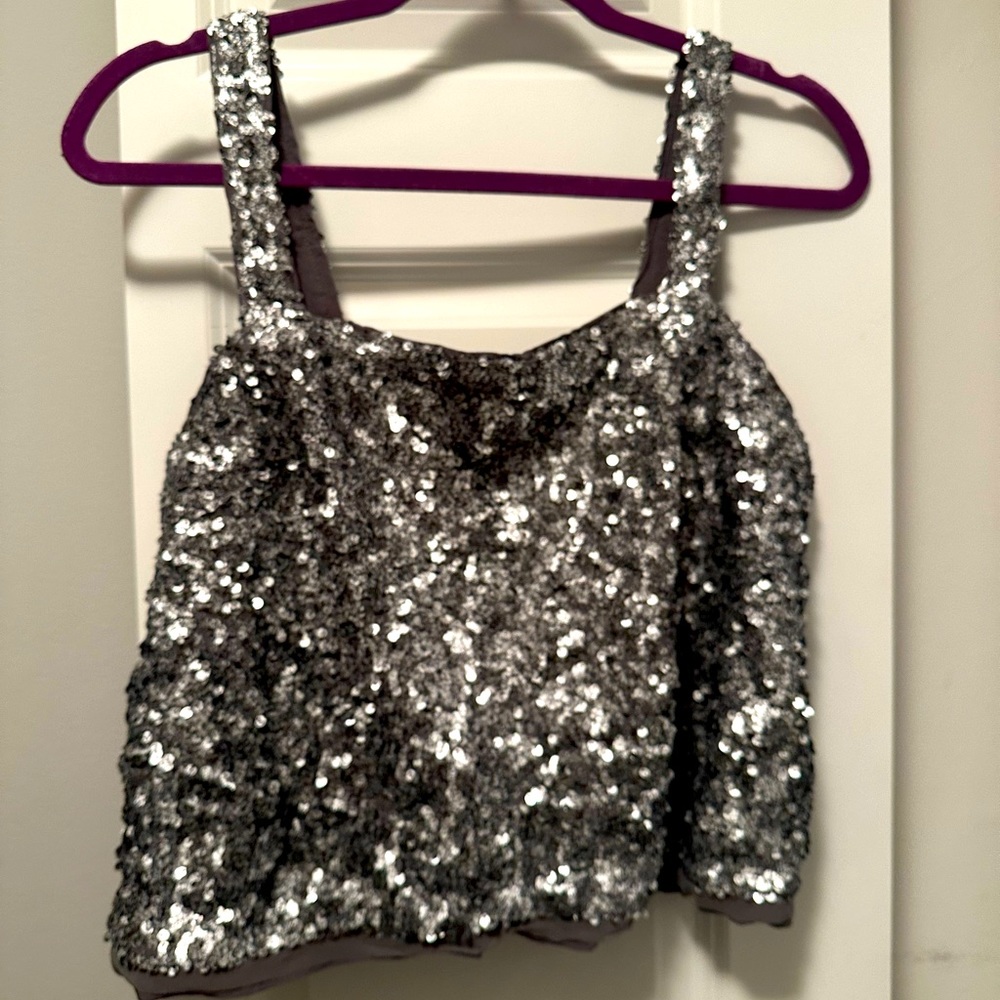 Abercrombie Sequined Tank